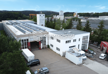 Perfekte Verbindung aus Lager, Produktion und repräsentativen Büros - effizient und vielseitig