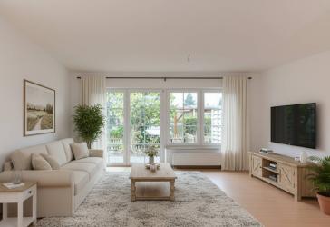 Attraktives Reihenhaus in Werder mit großem Wohn-Essbereich und Gartenblick, vermietet