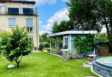 Moderne Doppelhaushälfte mit Dachterrasse 155m² | Garten mit Pool in Eutritzsch - befristet bis 6/28