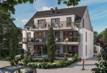 BOTTROP-Mitte: 'gartenmaisonette. haus im haus am DICKMANN PARK.'