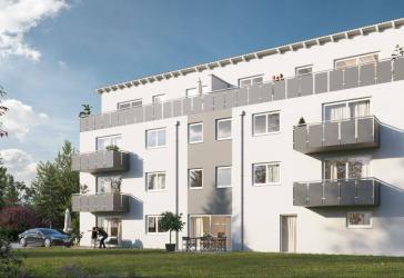 Neubau-Penthousewohnung mit Dachterrasse sichern