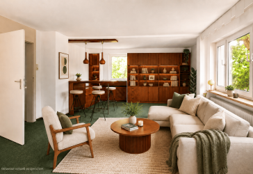 Wohnen wie im eigenen Haus – modernisierte Doppelhaushälfte mit neuer Einbauküche, großer Sonnenterrasse und Garten
