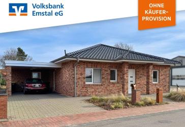 Ebenerdiger Wohnkomfort: Bungalow mit 2 SZ, Tageslichtbad und Einbauküche
