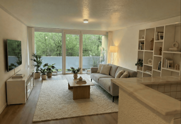 Grünblick genießen! Moderne Balkonwohnung mit Parkett-Optik in gepflegter Wohnanlage