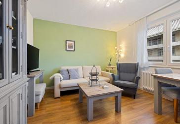 Modernisierte 2 Zimmer Wohnung in Strandnähe