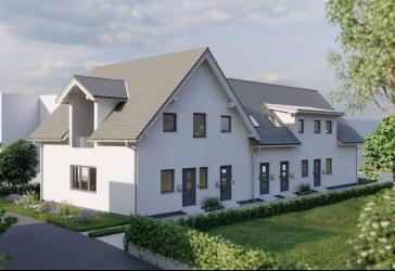 4Zi-EG-Neubau-Erstbezug in KfW40-Haus mit nur 4 WE in dörflich-ruhiger Höhenlage mit Fernblick