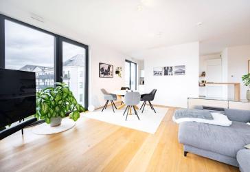 Provisionsfrei: 3-Zimmer-Penthousewohnung mit Terrasse in Offenbach