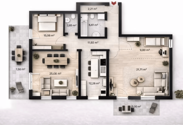 Vorschaubild Wohnung