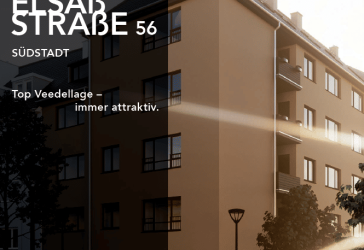Wohnen in der Kölner Südstadt – charmante 3-Zimmer-Dachgeschosswohnung! WE 17
