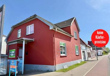 HORN IMMOBILIEN++ Neubrandenburg, Wohn- und Geschäftshaus in guter Lage, mit Keller und Stellplatz