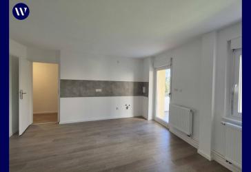 Erstbezug nach Modernisierung: 3-Zimmer-Wohnung + zwei Balkone, Tageslichtbad, Gäste-WC