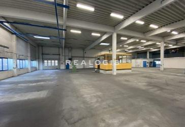 ca. 1.500 m² große, ebenerdige Hallenfläche mit Krananlagen