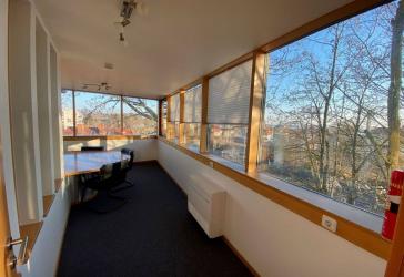 Büroräume (teilmöbliert) mit Blick über Kitzingen (Preis inkl. MWSt.)