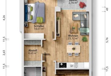 Vorschaubild Wohnung