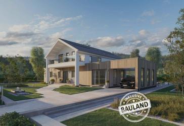 Elegantes, - Modernes KfW-40-QNG-Einfamilienhaus - ca. 240 m² Wohnfläche inkl. PV & Stromspeicher