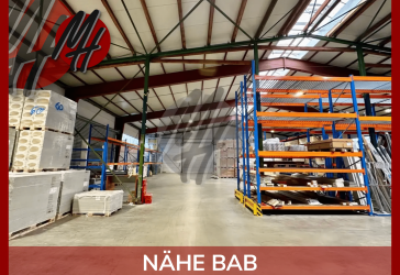 Gewerbeobjekt mit Lagerflächen (1.550 m²) zu vermieten