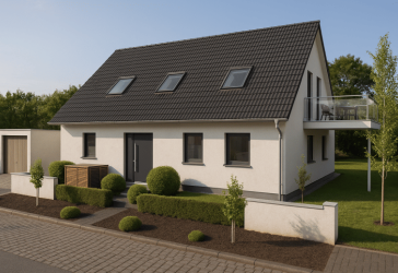 Energieeffizientes Einfamilienhaus mit Einliegerwohnung