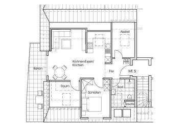 Neubaugefühl unter dem Dach - Exklusive 3-Zimmer-Wohnung mit Balkon