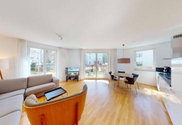 Premium-Lage am Meer - 3-Raum Apartment mit Terrasse und Garten