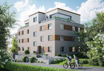 Exklusive Neubauwohnung / 97074 Würzburg-Frauenland / KfW-40-QNG / WE 1