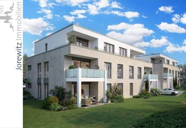 Senner Hellweg: Stilvolles Penthouse mit Dachterrasse und energieeffizienter Bauweise (KfW40-QNG)