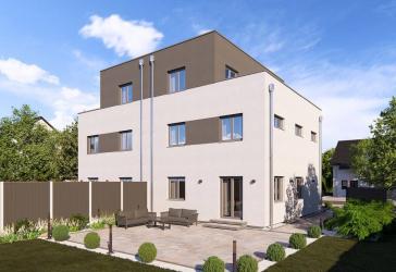 Individuelle Doppelhaushälfte mit Dachterrasse in Denzlingen - Ihr Traumhaus nach Maß mit allkauf Free Time Service