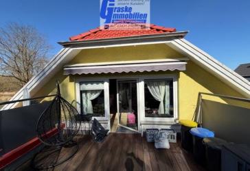Moderne 4 Zimmerwohnung mit Dachterrasse und Garage in Stralsund zu vermieten
