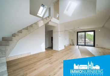 Maisonette mit offener Galerie und zwei Dachterrassen am Marienbergpark