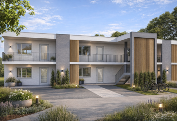 Neubau Wohnung mit 3ZKB & Balkon