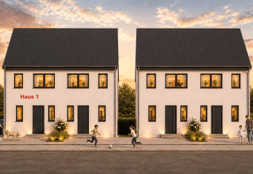 Doppelhaushälfte - Haus 1- Neubauprojekt in Konstanz in Projektierung