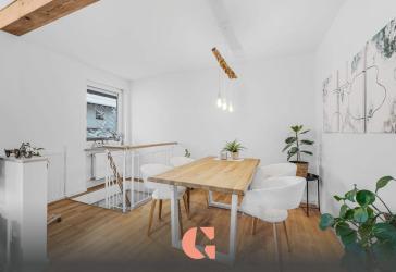 Wohnen auf zwei Ebenen - Moderne Wohnung mit West-Loggia