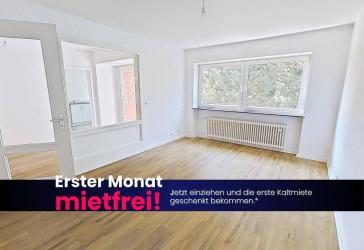 **EINZIEHEN UND 1 NKM SPAREN** Viel Platz zum Wohlfühlen: Charmante 3-Zimmer-Wohnung mit Loggia nahe dem Schleiufer