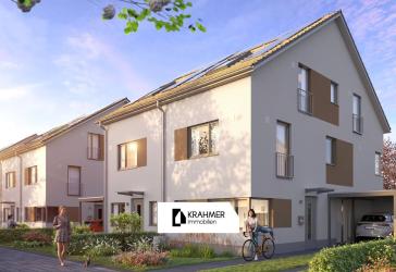 Elsdorf-Giesendorf: Energieeffizienter Neubau - Doppelhaushälfte mit fünf Zimmern