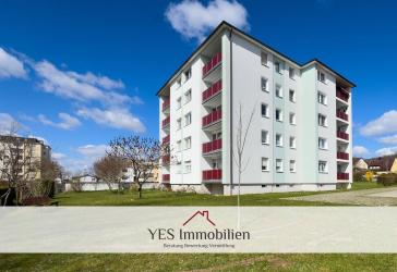Großzügige 4-Zimmer-Mietwohnung mit Süd-Loggia in zentraler Lage von Gunzenhausen