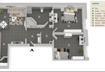 Vorschaubild Wohnung