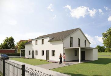 Fertigstellung November 2026: Moderne Neubau-Doppelhaushälfte in Wienhausen-Bockelskamp