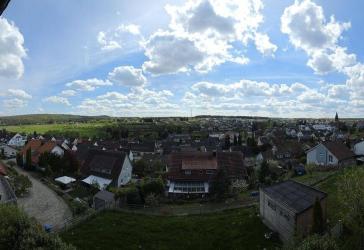 Traumhafte Aussicht in Wimsheim - Großzügiges Doppelhaus mit viel Platz, Sauna & Wärmepumpe