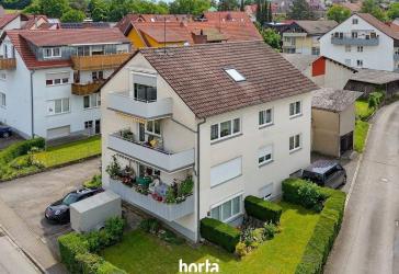Ruhige 3-Zimmer-Wohnung mit Terrasse in Konstanz-Dettingen