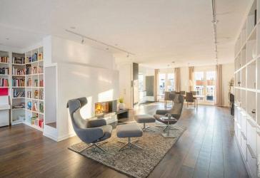Familienpenthouse mit drei Terrassen in den begehrten Winsgärten