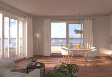 Lakeside Erkner: Neubau 3-Zimmer-Wohnung
