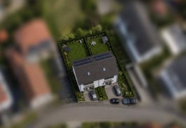 Zwei Neubau Doppelhaushälften - Bauplatz in Top Lage von Rutesheim