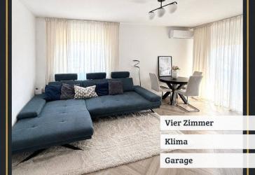 Provisions- & bezugsfrei: Sanierte 4-Zimmer Wohnung mit Klima & Garage