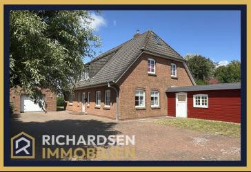 In Nordseenähe: geräumiges Einfamilienhaus mit moderner Luftwärmepumpe und Garage