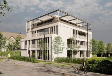 Neubauprojekt 2 Zimmerwohnung im Erdgeschoss in Langenau provisionsfrei zu verkaufen