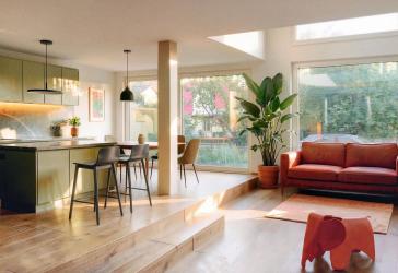 Wunderschöne 4-Zimmer-Maisonettewohnung mit kleinem Gartenanteil in der alten WG Fessenbach