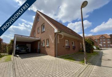 Attraktive Doppelhaushälfte mit Südterrasse und ausbaufähigem Spitzboden