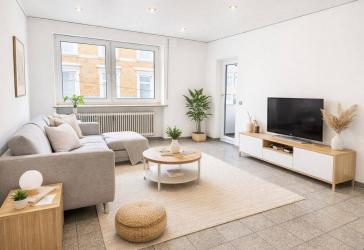 Provisionsfrei: Teilmöbliertes Apartment mit Loggia + Tandemgarage optional in Toplage Stuttgart Süd