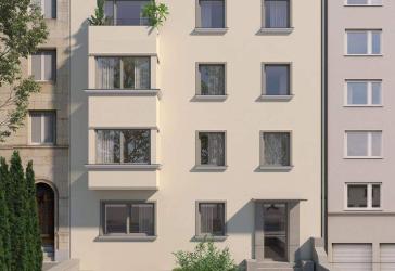 DÜSSELDORF-Zooviertel: 'vierraumbeletagewohnen. HAUS SCHILLER.'