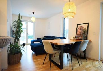 Neuwertige, großzügige 3,5-Zi.-Erdgeschosswohnung mit Garten in Traunstein zur Kapitalanlage