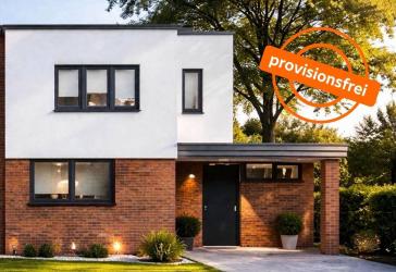 Wo Familienglück zuhause ist! Stilvolles Neubau-Doppelhaus als Effizienzhaus 40 in Dinklage